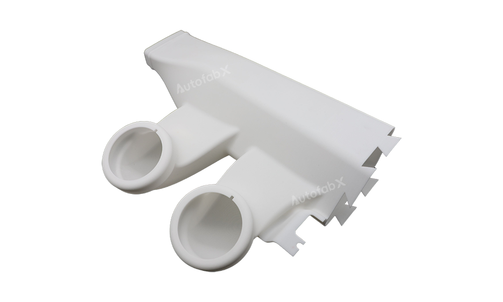 Marketing Points for White Nylon 12 in SLS Printing  High Strength and Flexibility: White Nylon 12 offers a balanced combination of strength and flexibility, making it suitable for both functional prototypes and end-use parts.  Excellent Chemical Resistance: White Nylon 12 exhibits good resistance to a wide range of chemicals, ensuring durability in demanding environments.  Smooth Surface Finish: SLS technology provides parts with a relatively smooth surface finish, reducing the need for extensive post-processing.  Complex Geometries: SLS allows for the production of intricate geometries without support structures, making it ideal for complex designs.  Cost-Effective Batch Production: SLS is suitable for batch production, providing a cost-effective solution for low to medium-volume manufacturing.