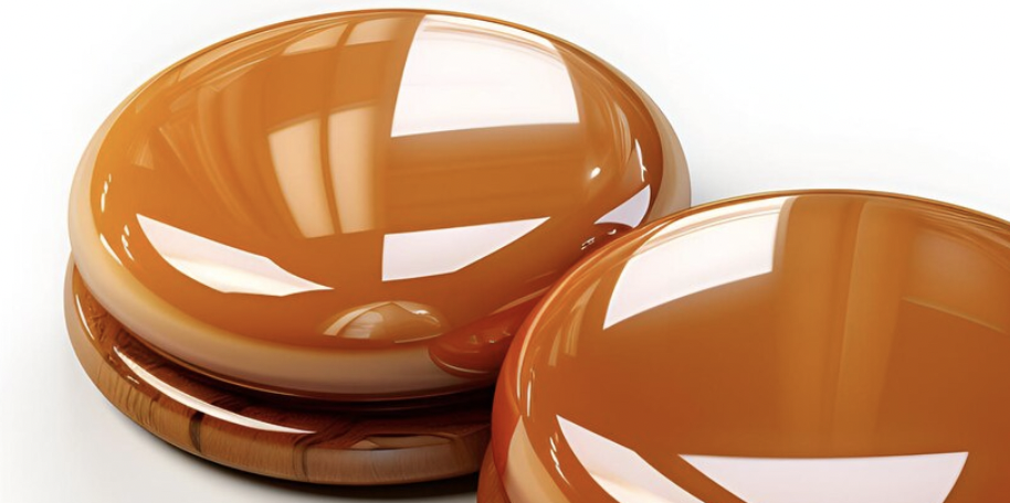 The master pattern is further processed to smooth the surface, resulting in a semi-gloss finish on the cast parts.